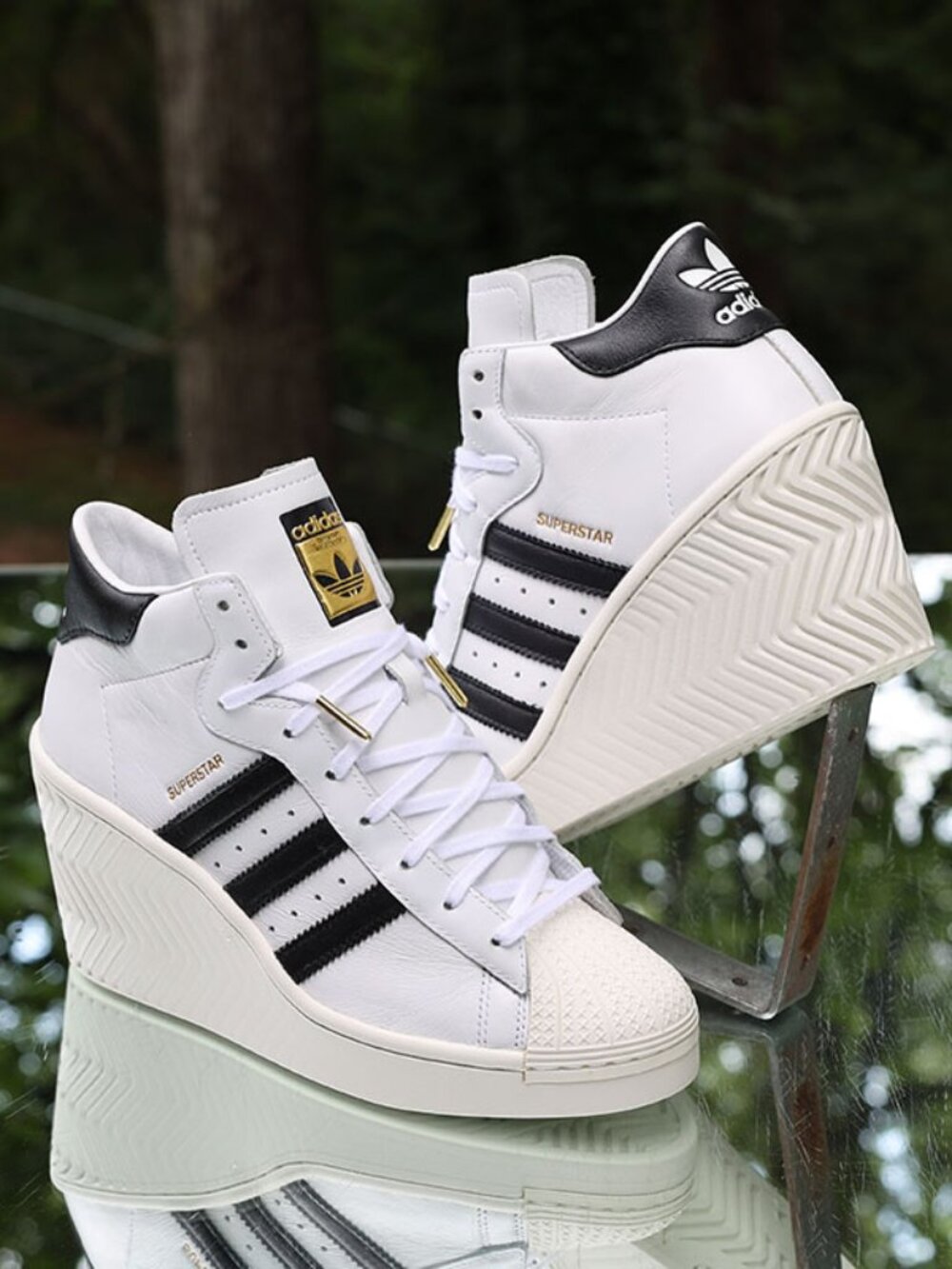 Adidas Superstar Ellure White Black